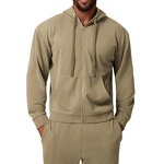 Hoodie Manufacturer - Men's Polyester Cotton Zip Pocket Oversized Citywalk Casual Coat
