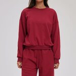 Sweatshirt Manufacturer - Women's Windproof Soft Plus-Size Loose Fit Oversized