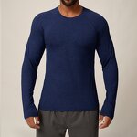 Running Shirt Manufacturer - New Slim-Fit with Thumb Hole Soft Elastic Fabric Men's