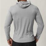 T-Shirt Manufacturer - Men's Casual Quick-Dry Long Sleeve Hooded for Running Gym