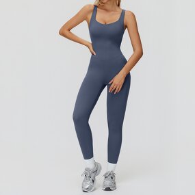Yoga Bodysuit Manufacturer - Fitness Cross-style Seamless Tight-Fitting and Slimming
