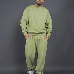 Sweatsuit Manufacturer - Wholesales Custom 400g Cotton+Polyester Fleece Lined Hoodie