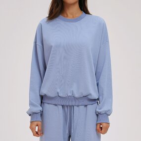 Sweatshirt Manufacturer - Women's Windproof Soft Plus-Size Loose Fit Oversized