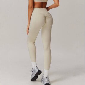 Yoga Pants Set Manufacturer - Custom Women High Waist Scrunch Butt Tight Booty Lifting