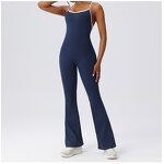 Yoga Jumpsuit Manufacturer - Wholesale Custom Logo Backless Sexy One Piece