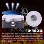 Motorcycle Piston Manufacturer - 200CC DIA72mm Pin17mm for KTM 200 Crank Mechanism