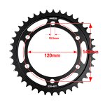 Motorcycle Rear Sprocket Manufacturer - 530-40T Fast Delivery for Suzuki GSX-R750