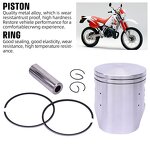 Motorcycle Piston Manufacturer - 250CC 66mm Pin19MM for Honda CRM250 Off Road