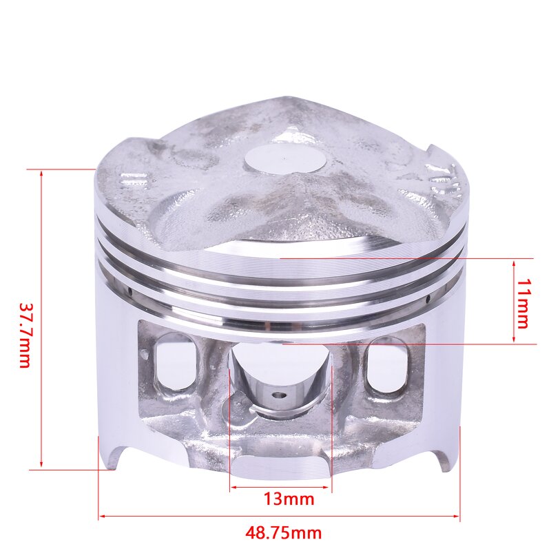 Motorcycle Piston Manufacturer - 250CC DIA48.5mm Custom for Honda CBR250 MC22