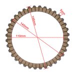 Motorcycle Clutch Plate Manufacturer - Best Sale Paper Based for Harley 883