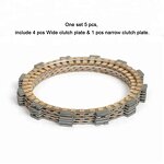 Motorcycle Clutch Disc Manufacturer - 250CC Friction for Kawasaki Ninja250 KLX250