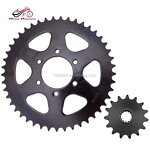 Motorcycle Sprocket Kit Manufacturer - 420-120L New Design Chain Sprocket Set Parts
