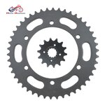 Motorcycle Sprocket Kit Manufacturer - 250CC ZXR250 45# Steel for Kawasaki ZXR250