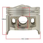 Motorcycle Piston Manufacturer - 250CC CBR250 MC14/17 Pin13mm Multiple Sizes