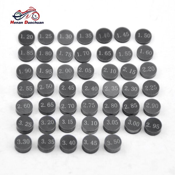 Valve Shim Gasket Kit Manufacturer - 47pcs 7.48mm for Honda Suzuki Yamaha Kawasaki