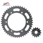 Motorcycle Sprocket Kit Manufacturer - 250CC ZXR250 45# Steel for Kawasaki ZXR250