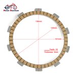 Motorcycle Clutch Plate Manufacturer - 600-900cc for Honda CB600 CBR600 VFR800