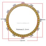 Motorcycle Clutch Plate Manufacturer - ZZR250 GPZ50 GPX250 Clutch Piece Importers
