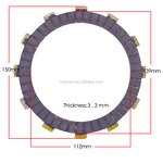 Motorcycle Clutch Plate Manufacturer - CB400 Bakelite Clutch Piece for Honda