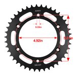 Motorcycle Rear Sprocket Manufacturer - 520-42T for Husqvarna KTM 640 SMC 125EXC
