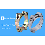 Hose Clamp Manufacturer - Tianjin Stainless Steel Double Bolts European Strong