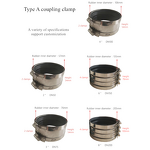 Pipe Coupling Manufacturer - Type A Rubber Clamp Hose Clamp Abrazadera