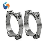 Hose Clamps Manufacturer - European Type Heavy Duty 55-65 mm Double Bolts Inch Measurement