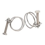 Hose Clamp Manufacturer - Factory Supply Stainless Steel Double Wire