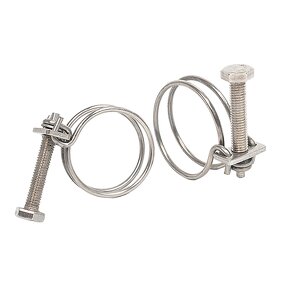 Hose Clamp Manufacturer - Factory Supply Stainless Steel Double Wire