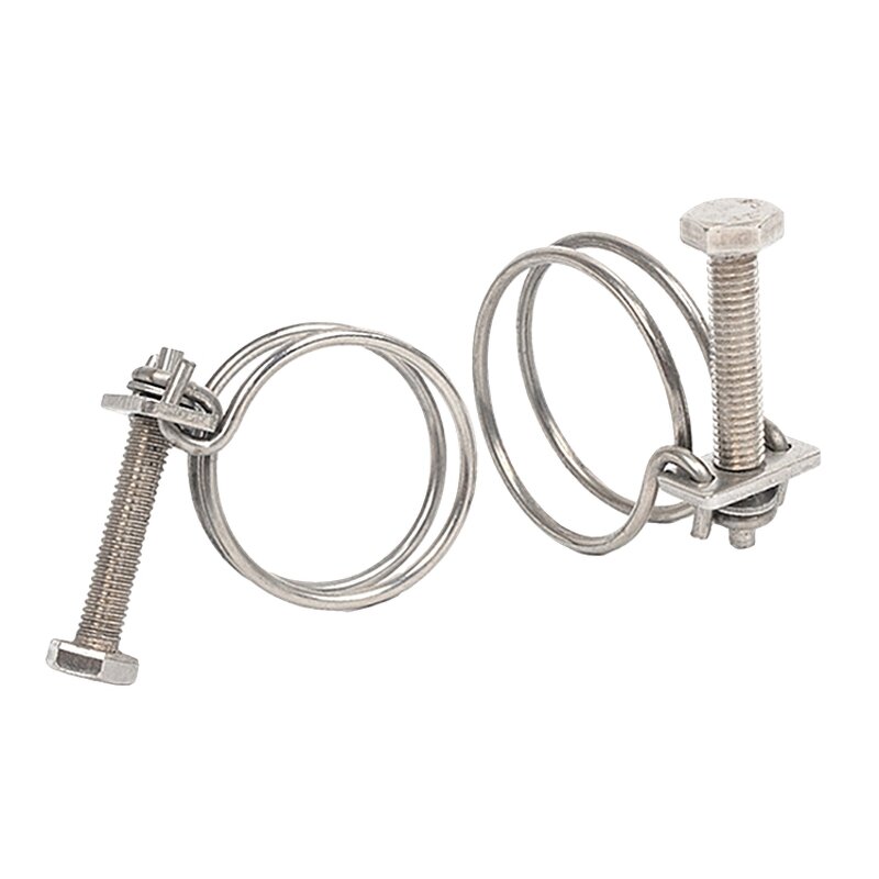 Hose Clamp Manufacturer - Factory Supply Stainless Steel Double Wire