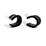 Hose Clamps Manufacturer - Cushion Fixing Support Rubber Lined Rubber Clips