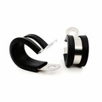 Hose Clamps Manufacturer - Cushion Fixing Support Rubber Lined Rubber Clips