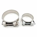 Hose Clamp Manufacturer - Abrazadera Robusta De un Solo Perno De Acero Inoxidable De 35 mm