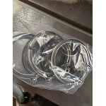 V-Band Clamp Manufacturer - SS304 with Flange Kit for Exhaust Muffler Pipe