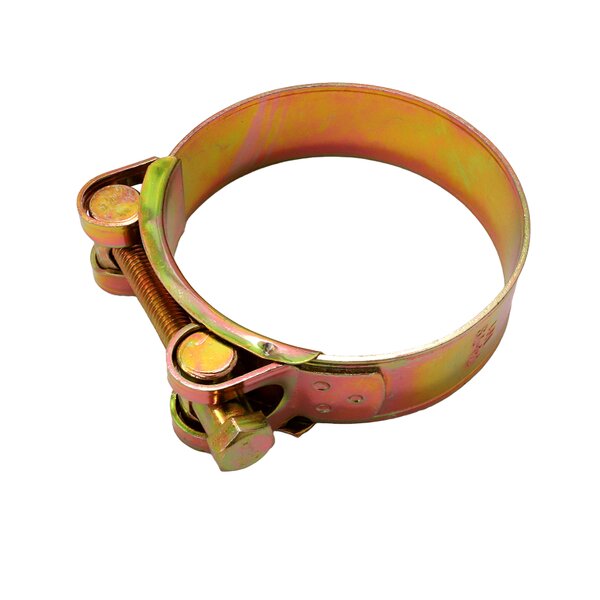 Hose Clamps Manufacturer - Stainless Steel European Type Single Bolt with Solid Nuts