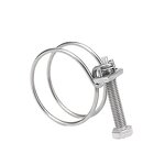 Hose Clamp Manufacturer - Stainless Steel 201 304 Double Wire From China