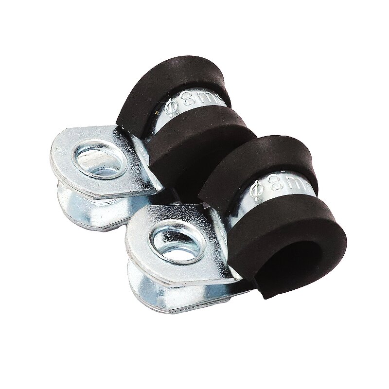 Clamp Manufacturer - All Sizes Fastener Iron P Type Rubber Clip