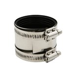 Hose Clamp Manufacturer - Hot Sell Custom High Pressure Rubber Stainless Steel 4 Inch Coupling