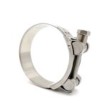 Hose Clamp Manufacturer - Abrazadera Robusta De un Solo Perno De Acero Inoxidable De 35 mm