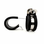 Hose Clamps Manufacturer - Cushion Fixing Support Rubber Lined Rubber Clips