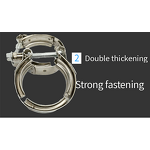 V Band Clamp Manufacturer - Custom Size High Quality Stainless Steel Turbo Exhaust