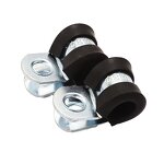 R Type Clamps Manufacturer - Stable Quality Horizontal Toggle Reusable Cable Rubber with Black