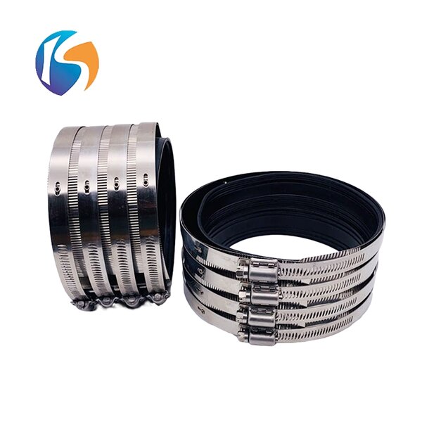 Hose Clamp Manufacturer - Tianjin Factory Direct Rubber Drain Pipe Coupling A Type No Hub