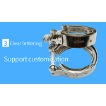 V Band Clamp Manufacturer - TJKS Custom High Quality Stainless Steel Turbo Exhaust