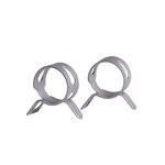 Pipe Clamp Manufacturer - Customized Single Wire Spring Steel Band Flexible Black