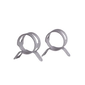 Pipe Clamp Manufacturer - Customized Single Wire Spring Steel Band Flexible Black