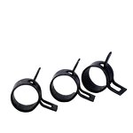 Pipe Clamp Manufacturer - Customized Single Wire Spring Steel Band Flexible Black