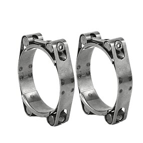 Hose Clamp Manufacturer - European Type Double Bolts Double Bands High Pressure
