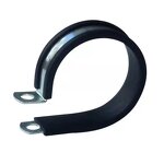 Hose Clamp Manufacturer - Fixing Cable Rubber Cushion Plastic Water Gas Pipe Wall P Shape