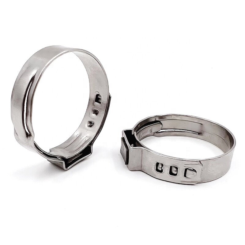 Hose Clamps Manufacturer - Hot Sale Custom Size Stainless Steel Single Ear